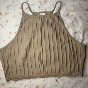 Colsie Racer Back Crop Top
